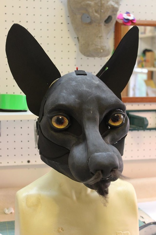 assembled dreamvision creations resin base with ears