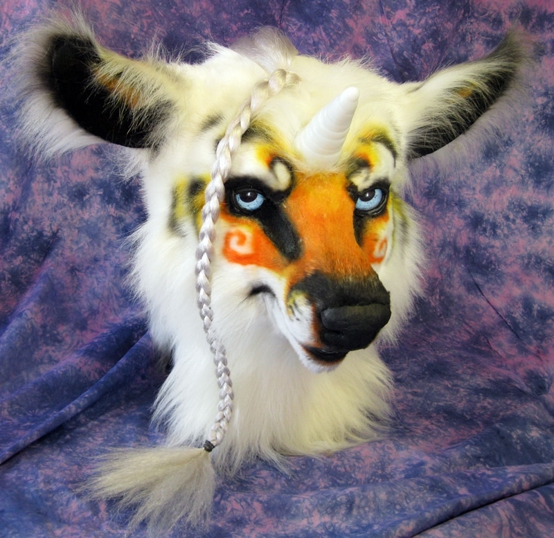 beetlecat unicorn fursuit head mask