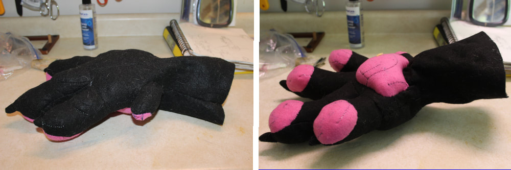 Feral canine handpaw prototype