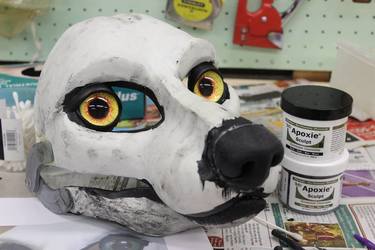 A DIY spray booth for airbrushing fursuit heads and parts - Sans Souci  Studios